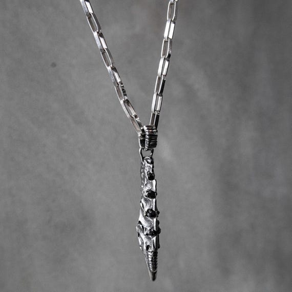 BioSpine Black Diamond Necklace Pendant