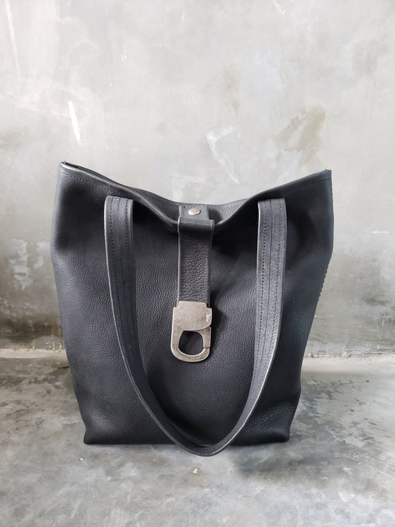 Boss Bag Black Leather Shoulder Bag | Etsy