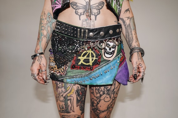 Colorful Punk AF Skirt