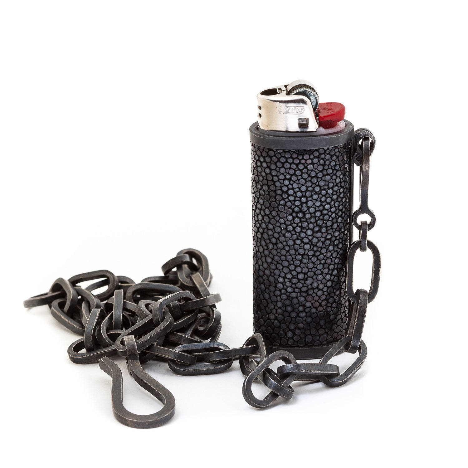 Leather Lighter Keychain – Hughesfarms