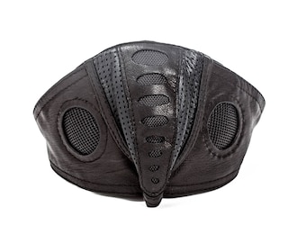 KOMPANY ELEVEN Leather Face Mask