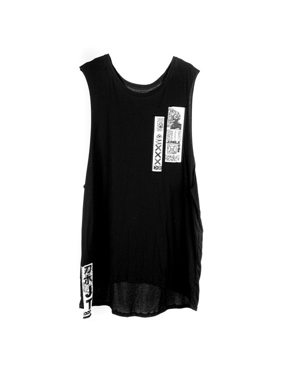 Manga Mayhem Unisex Oversized Sleeveless Tee