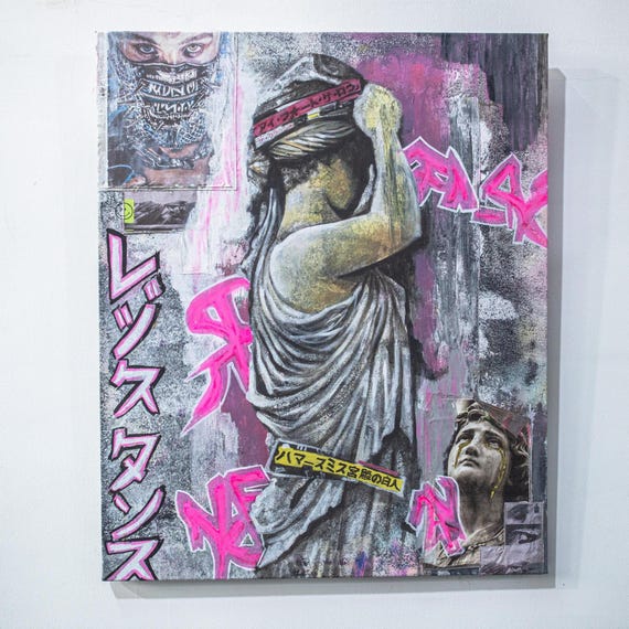 Imperial Resistance- Mixed Media Artwork