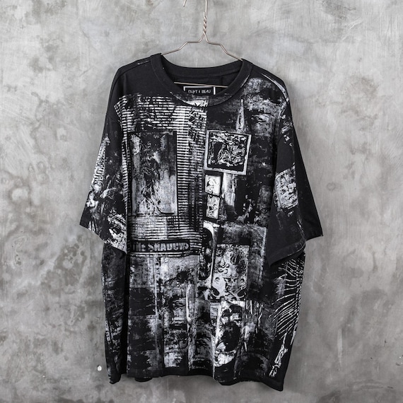 Renegade Shadow Billie Eilish Graphic T-Shirt – Black & White Streetwear Tee