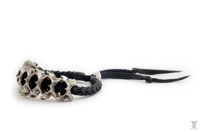 SPINAL CORE Cast Bone Statement Bracelet image 4