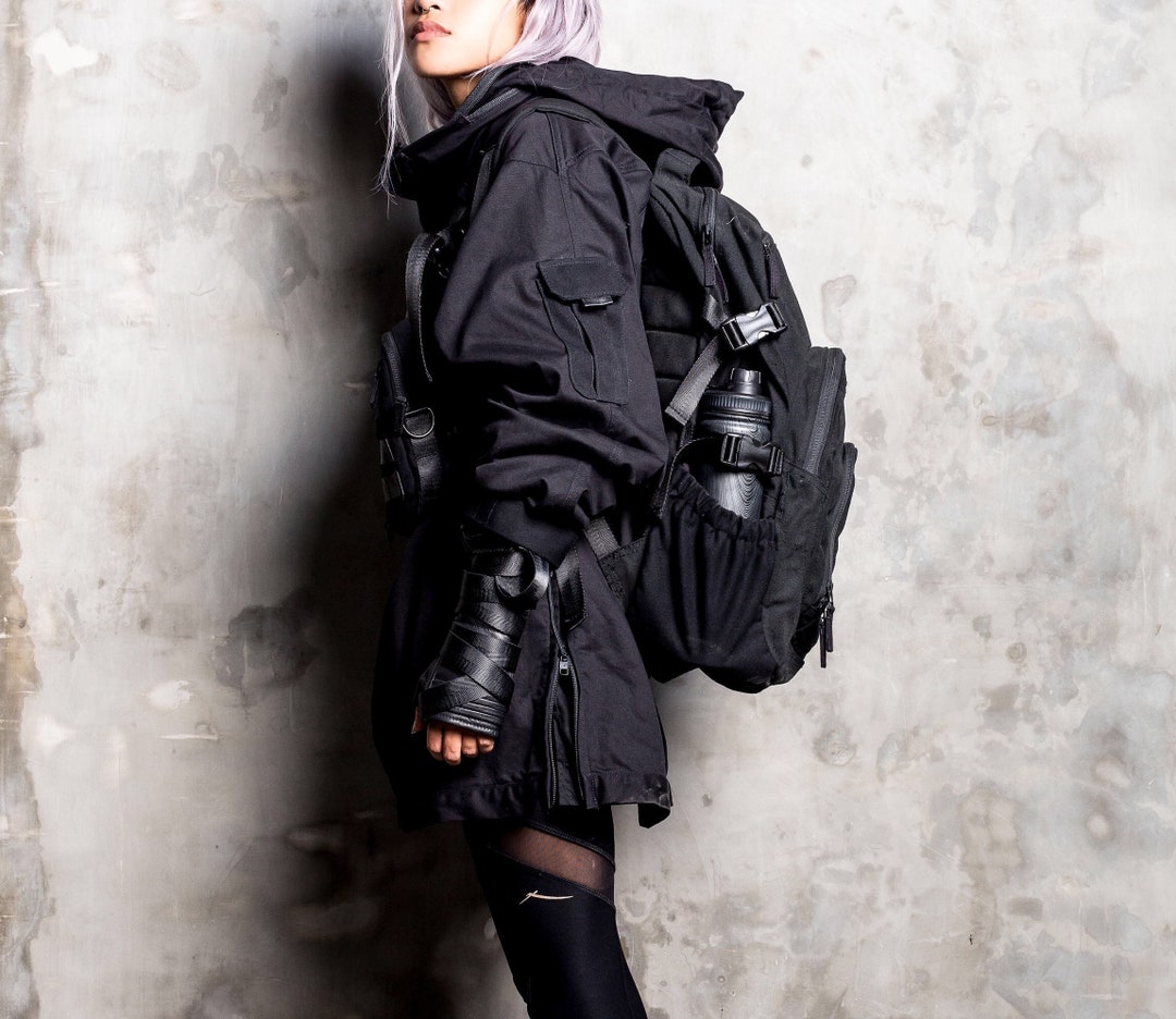 バッグ tightbooth UTILITY BIG BACKPACK BLACK UTILITY BIG BACKPACK #BLACK [SS23-A05] – cocorozashi