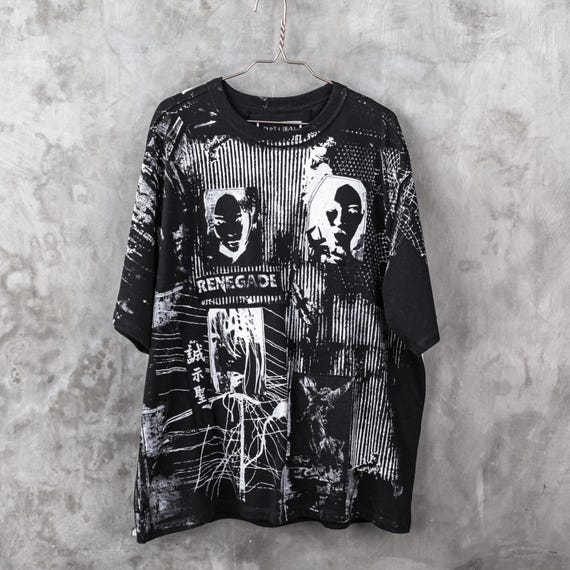 Renegade Billie Eilish Style Graphic T Shirt Oversized Fit