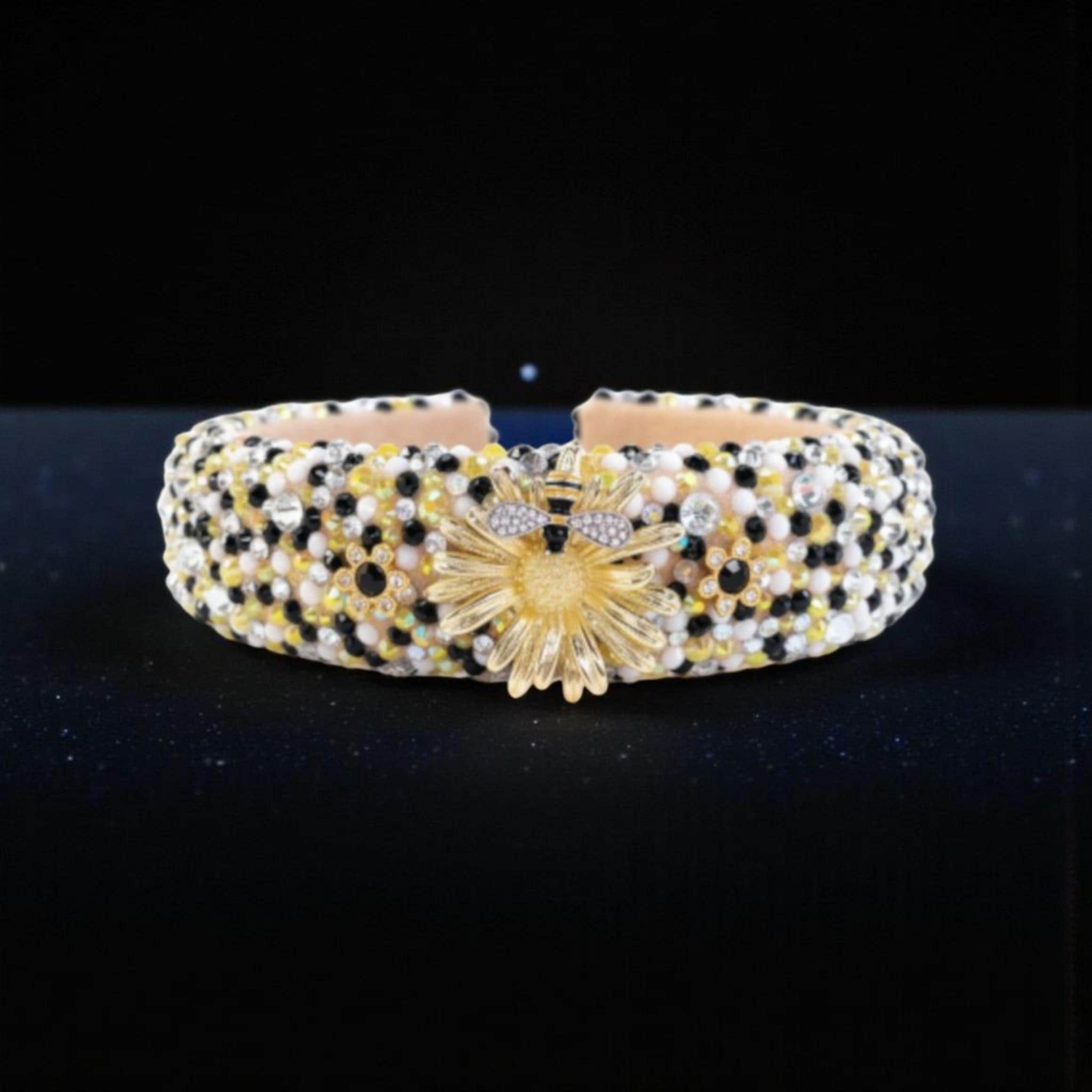 Jeweled Bee Headband - Etsy display picture 2