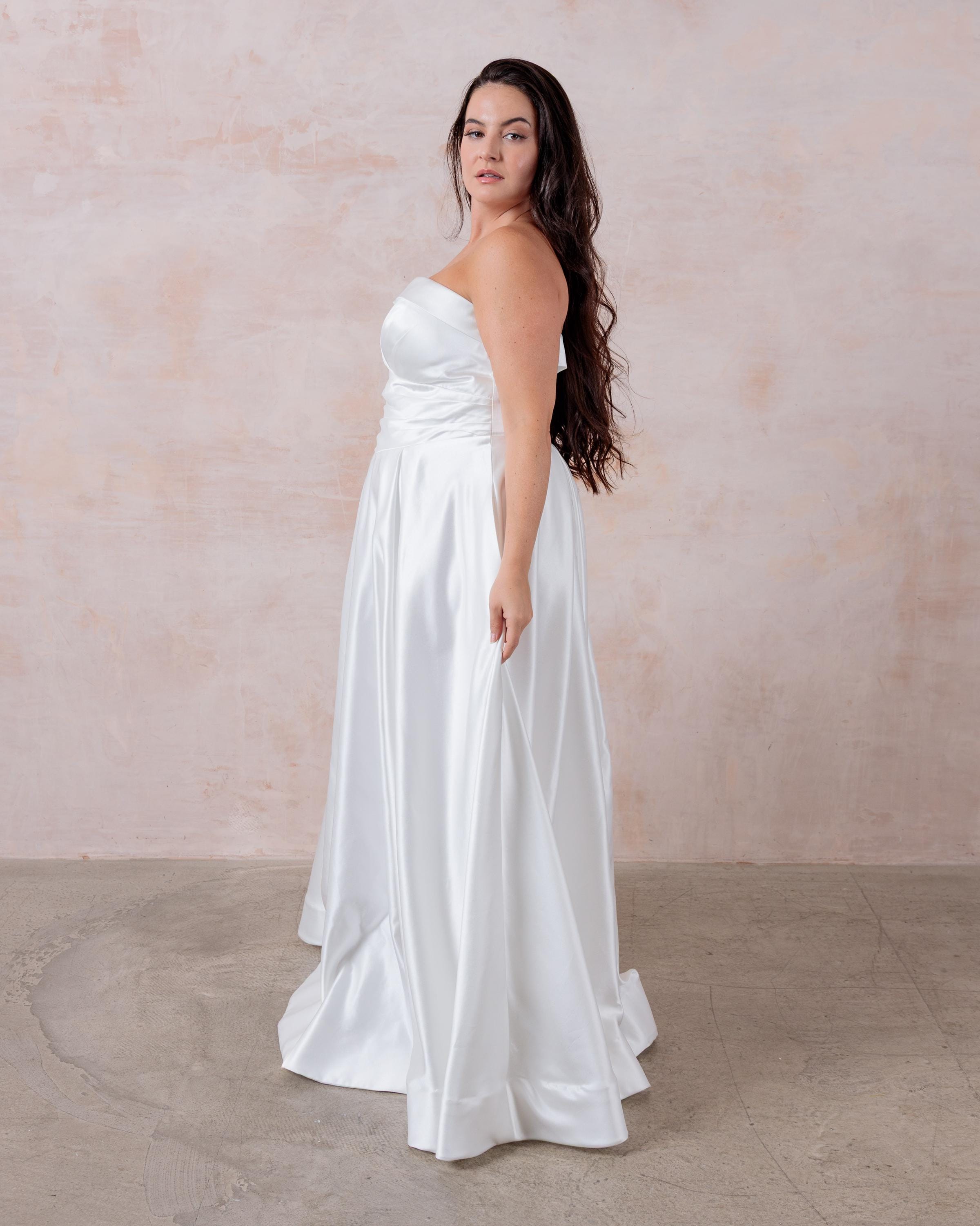 juniper bridesmaid dress Juniper V Neck Short Sleeves Slit Long Chiffon Bridesmaid Dresses, Dusty Rose