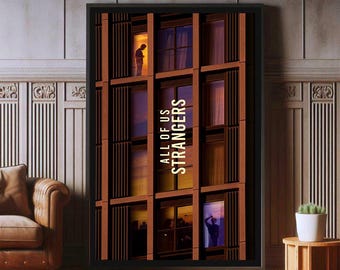 All of US Strangers Film Poster, High Quality Canvas Print, Popular Poster Prints for Wall Aesthetic Decor, A1,A2,A3,A4,A5,27X40