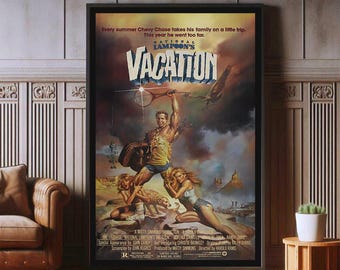 National Lampoon's Vacation Poster, High Quality Canvas Print, Popular Poster Prints for Wall Aesthetic Decor, A1,A2,A3,A4,A5,27X40''