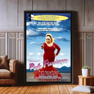 Affiche de film flamants roses, impression sur toile de haute qualité, impressions d'affiches populaires pour décoration murale esthétique, A1, A2, A3, A4, A5, 27 x 40