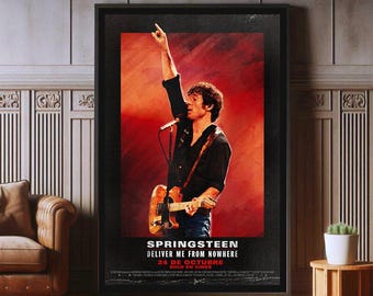 Springsteen: Deliver Me from Nowhere Poster, High Quality Canvas Print, Popular Poster Prints for Wall Aesthetic Decor, A1,A2,A3,A4,A5,27X40