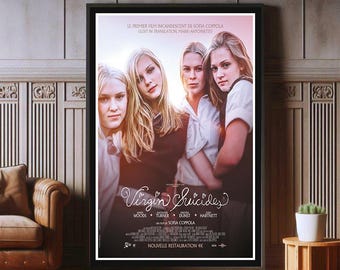 The Virgin Suicides (1999) Canvas Film Poster Print