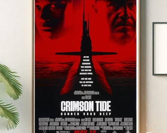 クリムゾン・タイド 映画ポスター：デンゼル・ワシントン、ジーン
