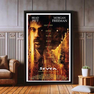 Se7en movie poster - Etsy 日本