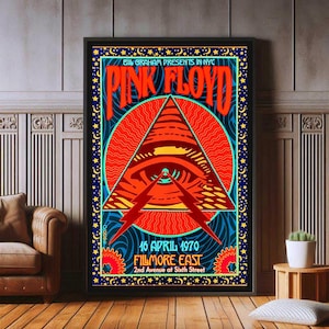Pink Floyd Film Poster, High Quality Canvas Print, Popular Poster Prints for Wall Aesthetic Decor, A1,A2,A3,A4,A5,27X40