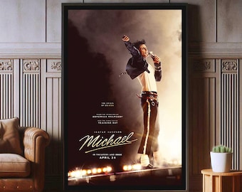 Affiche du film Michael, impression sur toile de haute qualité, 2026 impressions d'affiches populaires pour décoration murale esthétique, A1, A2, A3, A4, A5, 27 x 40
