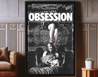 Obsession Movie Poster, High Quality Canvas Print, 2026 Popular Poster Prints for Wall Aesthetic Decor, A1,A2,A3,A4,A5,27X40