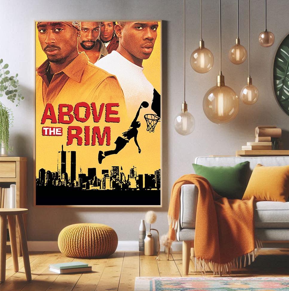 Above the Rim Film Poster, High Quality Canvas Print, Popular Poster ...
