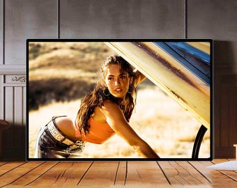 Megan Fox Poster, High Quality Canvas Print, Popular Poster Prints for Wall Aesthetic Decor, A1,A2,A3,A4,A5,27X40
