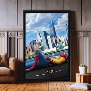 Spider-Man: Heimkehr Filmplakat, hochwertige Leinwanddruck, beliebte Poster für Wandästhetik, A1, A2, A3, A4, A5, 27X40