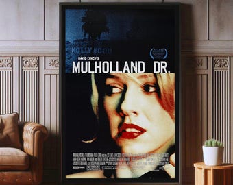 Mulholland Dr. Drive Movie Poster, hochwertige Leinwanddruck, beliebte Poster für Wandästhetik, A1, A2, A3, A4, A5, 27X40