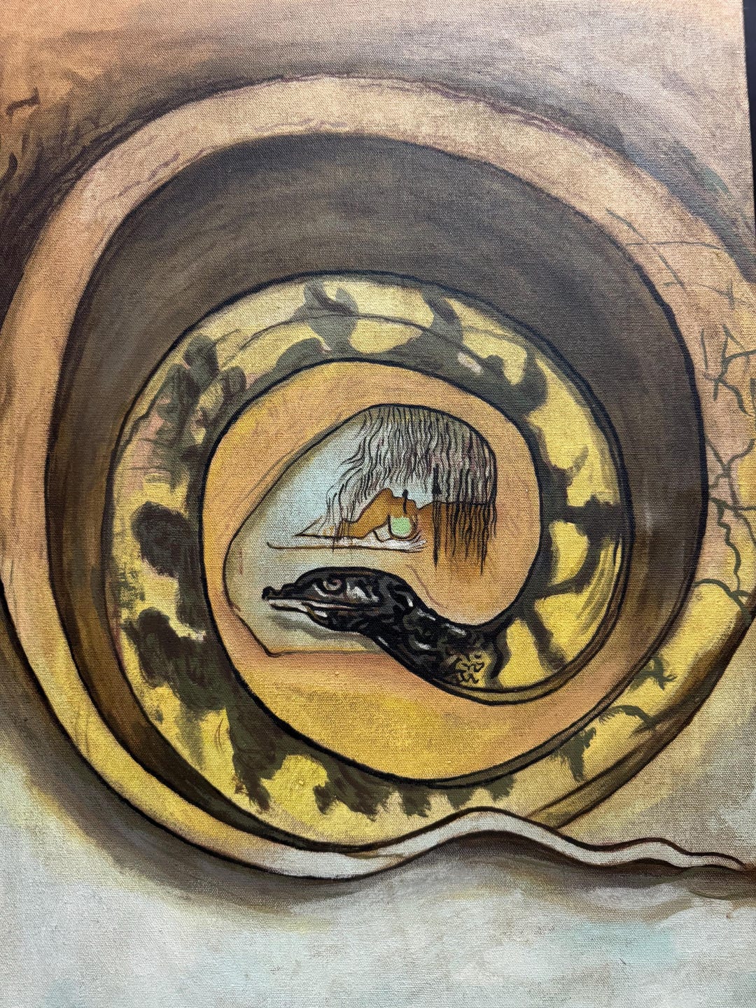 Leonora Carrington Oil Painting on Canvas - Etsy Canada