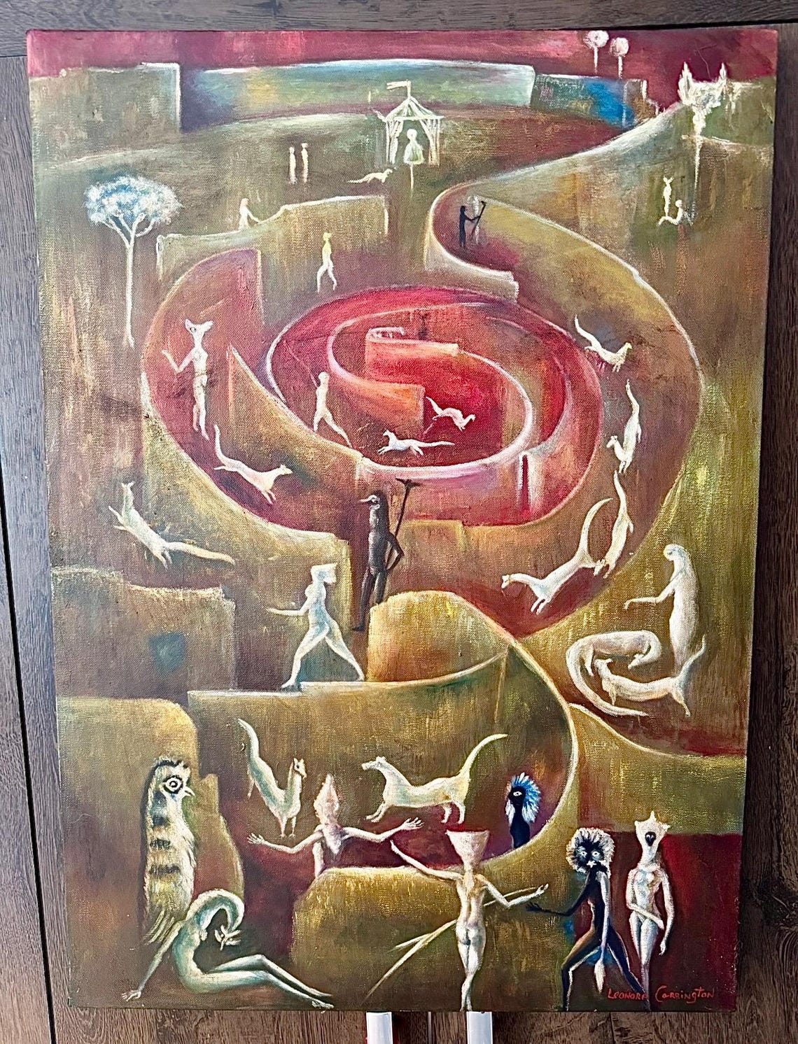 Leonora Carrington Oil Painting on Canvas - Etsy