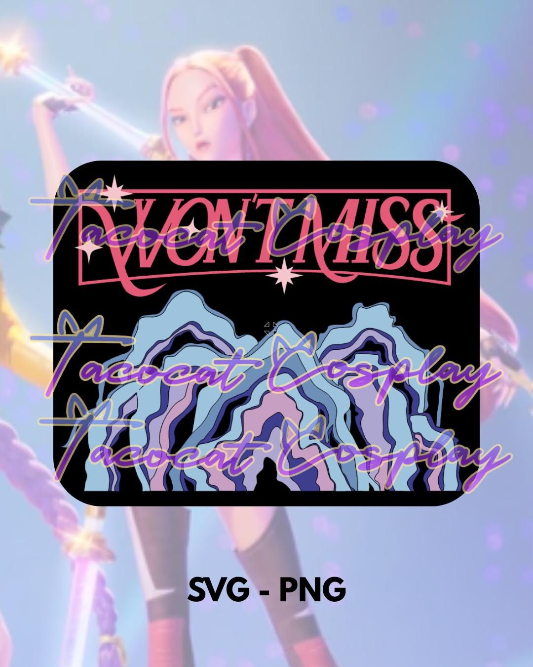 Mira Kpop Demon Hunters Inspired SVG PNG Files digital Download Etsy UK Mira Kpop Demon Hunters Inspired SVG PNG Files digital Download Etsy UK