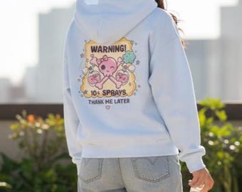 Oversprayer Club Hoodie | Funny Kawaii Perfume Fragrance Graphic