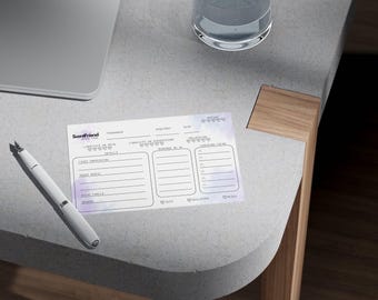 Printable Fragrance Journal | Scent Card, Perfume Tracker (Digital Download)