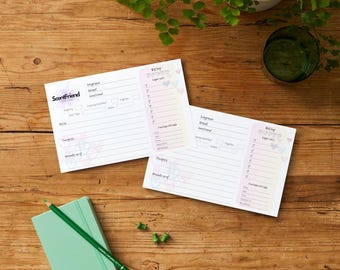 Printable Fragrance Journal: ScentCard & Wishlist (Digital Download)