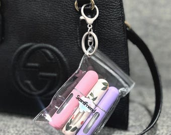 Refillable Perfume Atomizer Set: 3-Pack Travel Spray Bottles, TSA-Approved