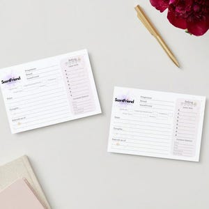 Star Fragrance Printable Journal + Freebie | Organize Your Scents | Digital Download 4x6 Body Mist Planner | Perfume Lovers Gift |