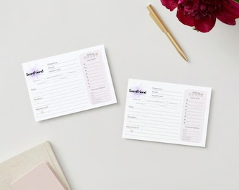 Star Fragrance Journal Printable | 4x6 Body Mist Planner (Digital Download)