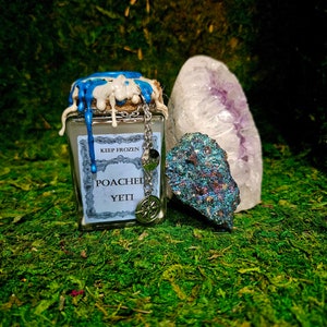 Color Changing Potion | Decorative Potion Bottle | Apothecary Bottle | Fantasy Magic | Bookshelf Decor | Witchy Decor | Alaskan Made
