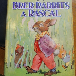 Vintage Book Brer Rabbits A Rascal Enid Blyton