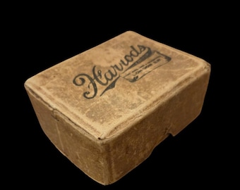 Vintage Harrods Jewellery Box - Early 20th Century Court Jewellers