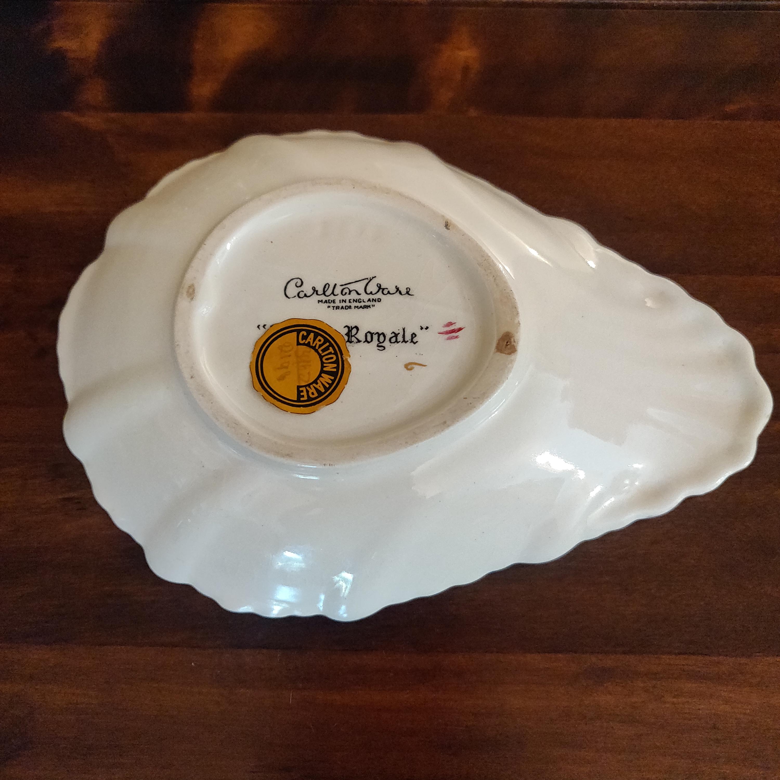 英国カールトン　アンティーク Vintage Early 20th Century Carlton Ware Rouge Royal Ceramic Art