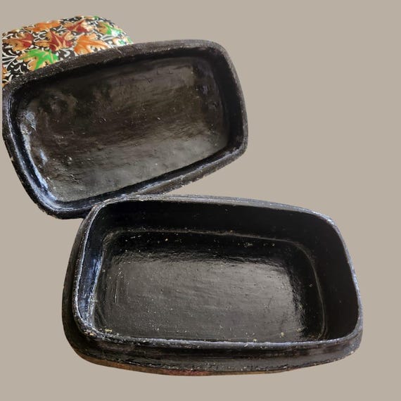 Handcrafted Decorative Storage Boxes Pair - image 2