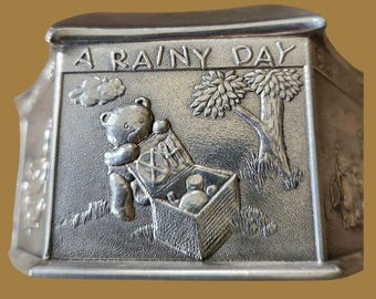 ロイヤル・セランゴールのピューター製貯金箱 - Etsy 日本