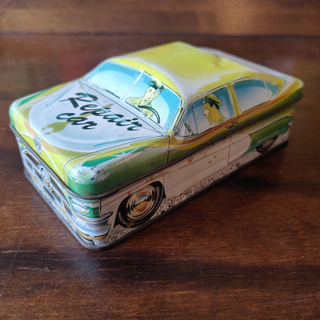 Vintage 1982 Ian Logan Collectibles Repair Car Soap Tin - Etsy