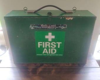 人気メーカー・ブランド Aid First Steel Vintage Kit Equipment Emergency Davis by Box その他