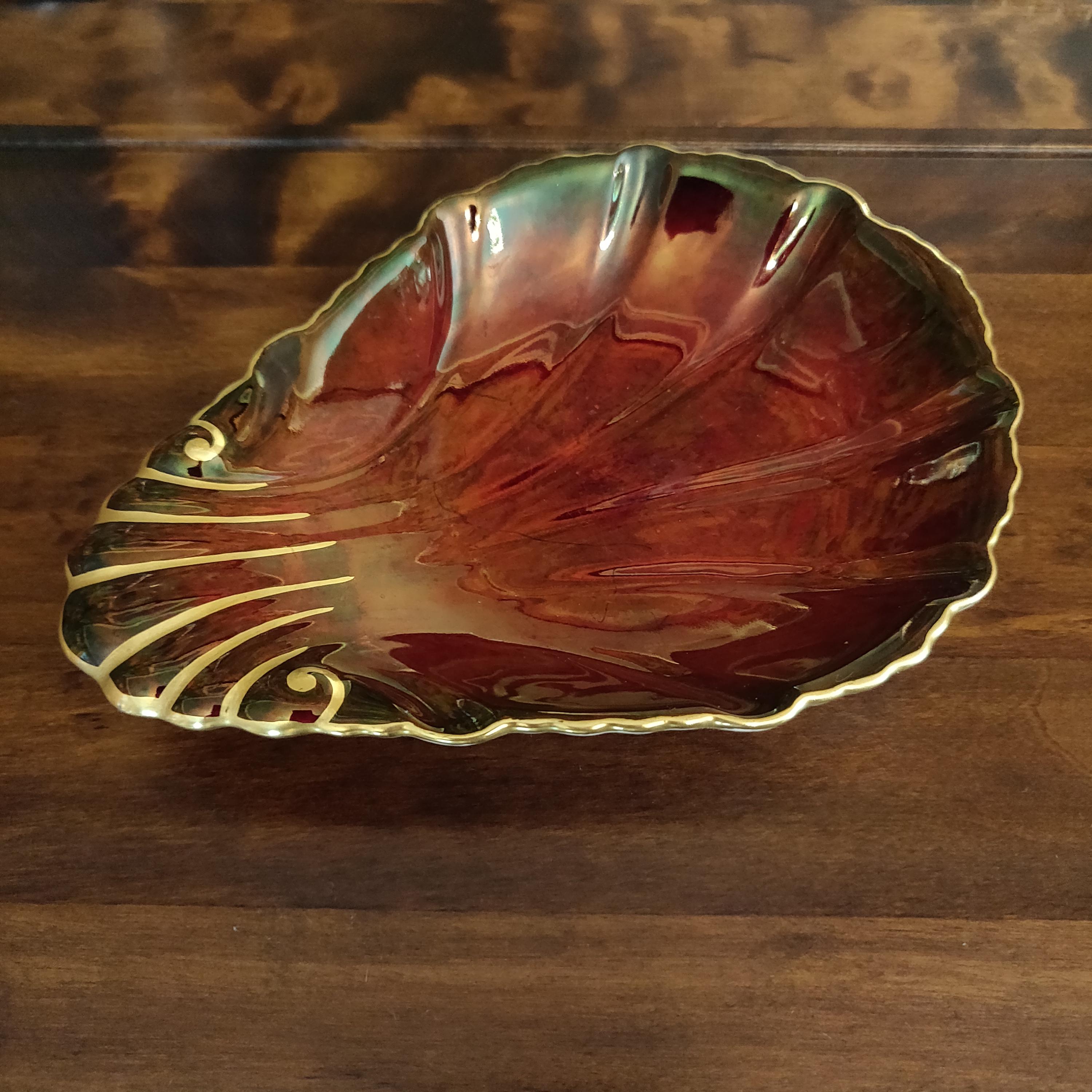 Vintage Early 20th Century Carlton Ware Rouge Royal Ceramic Art