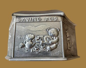 ロイヤル・セランゴールのピューター製貯金箱 - Etsy 日本