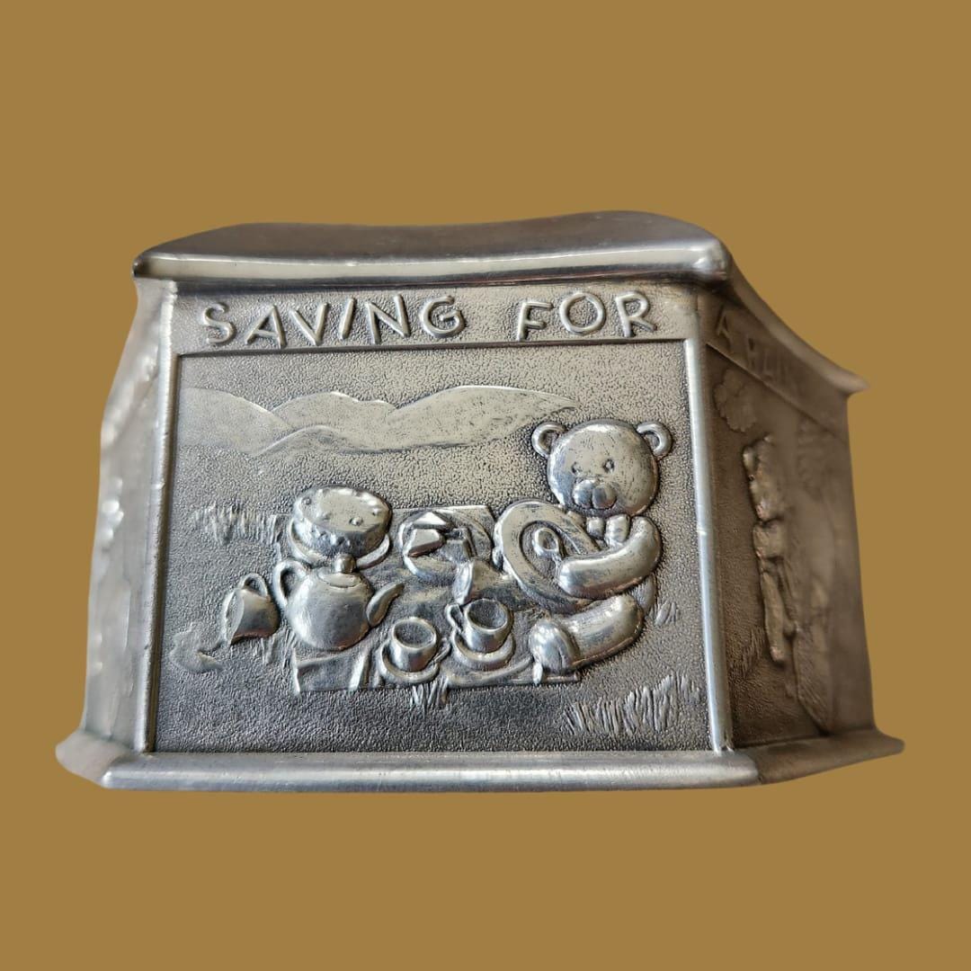 ロイヤル・セランゴールのピューター製貯金箱 - Etsy 日本