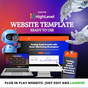 GoHighLevel Website | GoHighLevel Templates | GHL Website Snapshot |  GHL Templates | Fully Customizable Design | Funnel Templates GHL | ghl