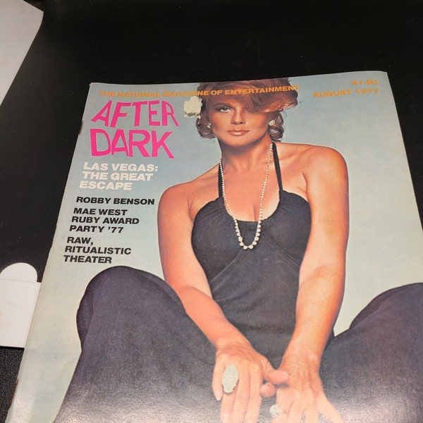 After Dark Magazine 1977 Ann Margret, Robby Benson - Donna Summer - Juliet Prowse
