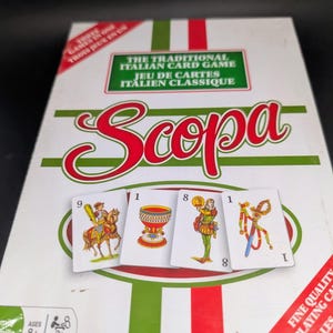 Scopa-kaartspel 2013 - 8 jaar en ouder - 2 of meer spelers - Beginspellen - Nooit geopend